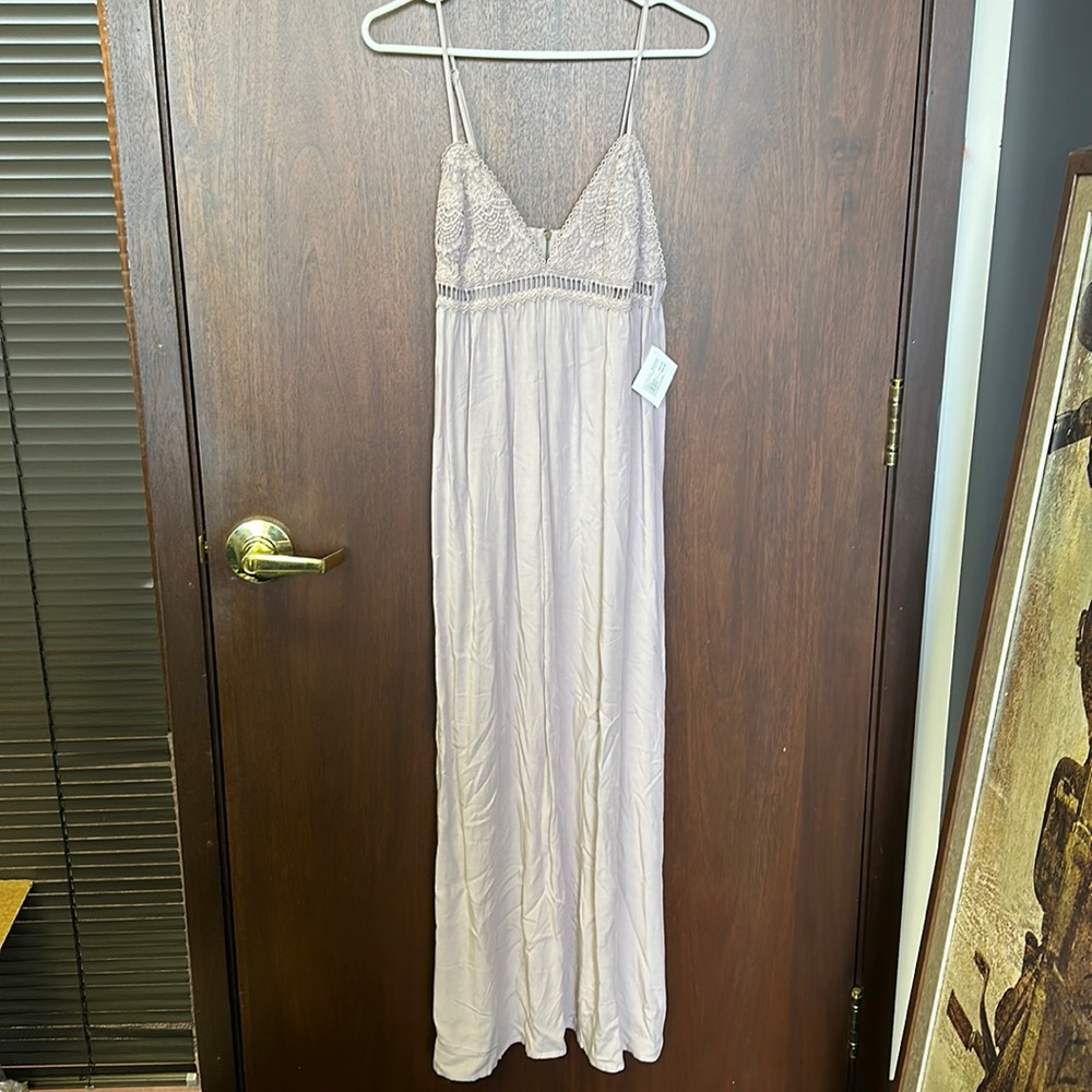Women’s lavender maxi dress